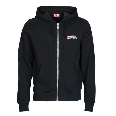Felpa uomo Diesel S-GINN-HOOD-ZIP-DIV in nero, con cappuccio e zip, ideale per un look casual e moderno. Realizzata con materiali di alta qualità, questa felpa offre comfort e stile, perfetta per ogni occasione. Acquista la felpa Diesel S-GINN-HOOD-ZIP-DIV nera per completare il tuo guardaroba e distinguerti con eleganza.