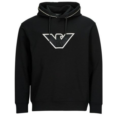 Felpa uomo Emporio Armani  6R1ME5  Nero Emporio Armani 8057767551179