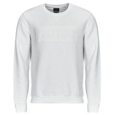 Felpa uomo Guess BEAU CN SWEATSHIRT Bianco, disponibile per l'acquisto online. Design elegante e casual, realizzata con materiali di alta qualità per garantire comfort e stile. Perfetta per l'uso quotidiano e per completare il tuo guardaroba. Acquista ora la felpa Guess BEAU per un look moderno e versatile.