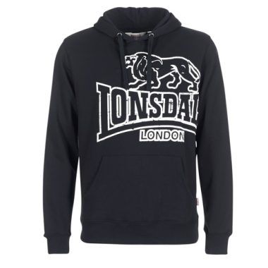Felpa uomo Lonsdale TADLEY nera, realizzata in tessuto morbido e confortevole, ideale per il tempo libero e le attività sportive. Design moderno con logo Lonsdale prominente, disponibile in diverse taglie per un perfetto comfort. Perfetta per completare il tuo outfit casual. Acquista la felpa Lonsdale TADLEY nera per uno stile unico e sporty!