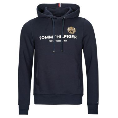 Felpa Uomo Tommy Hilfiger ICON STACK CREST HOODY Marine, comfort e stile unici per il tuo guardaroba. Design moderno e materiali di alta qualità, perfetta per outfit casual e quotidiani. Scopri la moda Tommy Hilfiger con questa felpa ideale per ogni occasione.