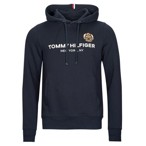 Felpa Uomo Tommy Hilfiger ICON STACK CREST HOODY Marine, comfort e stile unici per il tuo guardaroba. Design moderno e materiali di alta qualità, perfetta per outfit casual e quotidiani. Scopri la moda Tommy Hilfiger con questa felpa ideale per ogni occasione.