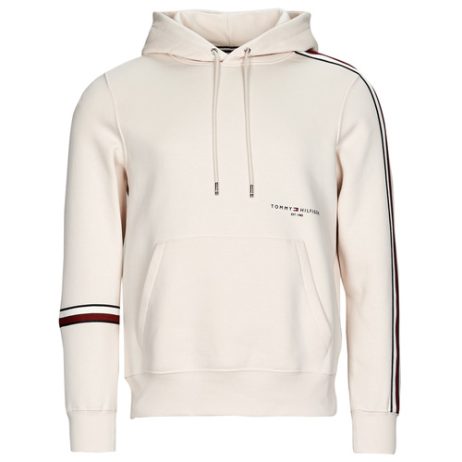 Tommy Hilfiger NEW GLOBAL STRIPE HOODY White Men s Sweatshirt 154.95