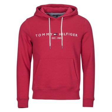 Felpa uomo Tommy Hilfiger  TOMMY LOGO HOODY  Bordeaux Tommy Hilfiger 8720645718109