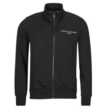 Felpa uomo Tommy Hilfiger TOMMY LOGO ZIP THRU STAND COLLAR in nero, caratterizzata da un design elegante e moderno con logo iconico, ideale per outfit casual e sportivi. Perfetta per la stagione, offre comfort e stile, rendendola un must-have nel guardaroba maschile.