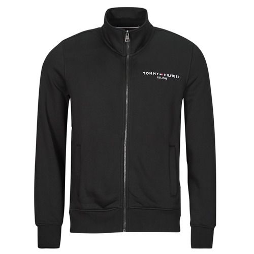 Felpa uomo Tommy Hilfiger TOMMY LOGO ZIP THRU STAND COLLAR in nero, caratterizzata da un design elegante e moderno con logo iconico, ideale per outfit casual e sportivi. Perfetta per la stagione, offre comfort e stile, rendendola un must-have nel guardaroba maschile.
