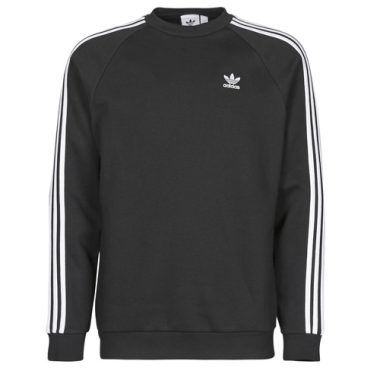 Felpa Uomo adidas 3-STRIPES CREW Nero, design moderno e versatile, perfetta per un look sporty-chic. Realizzata in materiale di alta qualità, offre comfort e stile per ogni occasione. Ideale per abbinamenti casual e attività sportive.