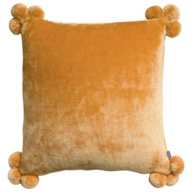 Fodere per cuscini    TENDER POMPONS  Giallo