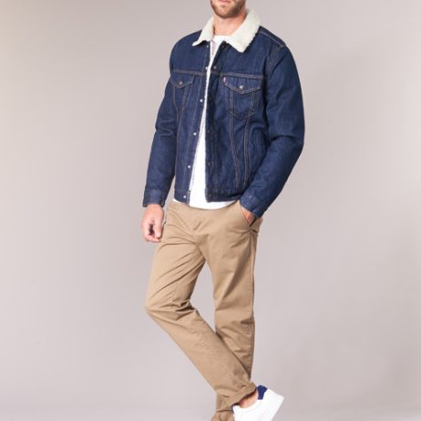 Levis TYPE 3 SHERPA TRUCKER Sea Veste en jean homme