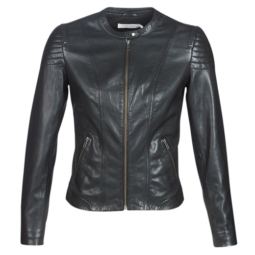 Blouson cuir rouge naf naf hotsell