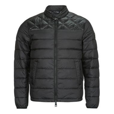 Giacca in pelle Uomo Guess LIGHT PUFFA JACKET Nero, elegante e versatile, ideale per outfit casual e formali. Realizzata con materiali di alta qualità, offre comfort e stile. Perfetta per l'uomo moderno che cerca un accessorio chic per ogni occasione.