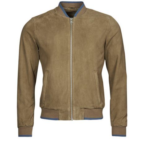 Giacca in pelle uomo Oakwood STEFANO marrone, realizzata in pelle di alta qualità, design elegante e moderno, perfetta per un look sofisticato e versatile. Ideale per occasioni casual e formali, offre comfort e stile.