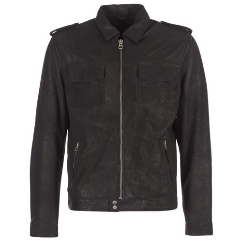 Giacca in pelle uomo Pepe Jeans NARCISO nera, elegante e di alta qualità, perfetta per un look alla moda. Ideale per outfit casual e serate informali, questa giacca offre comfort e stile. Acquista ora per esaltare il tuo guardaroba con un prodotto trendy di Pepe Jeans.