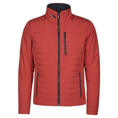 Giacca uomo Helly Hansen CREW INSULATOR JACKET 2.0 di colore rosso, ideale per attività all'aperto. Perfetta per un look sportivo e casual, offre calore e comfort. Scopri il giubbotto perfetto per ogni avventura. Giubbotti uomo Helly Hansen disponibili ora.