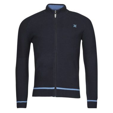 Gilet/Cardigan Uomo Oxbow PENETO in blu navy, realizzato in morbido tessuto per un comfort superiore. Design elegante e versatile, ideale per look casual o formali. Perfetto per ogni stagione, apporta calore senza sacrificare lo stile. Acquista il Gilet Oxbow PENETO Marine per un tocco di classe nel tuo guardaroba.