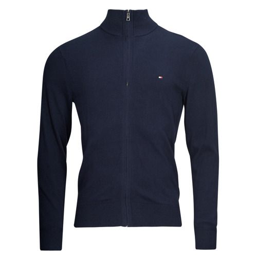 Gilet/Cardigan Uomo Tommy Hilfiger PIMA ORG CTN CASHMERE ZIP THRU Marine, elegante e versatile, realizzato in morbido cotone PIMA e cashmere. Un must-have per ogni guardaroba maschile, perfetto per look casual e raffinati. Disponibile online su Outlet Scarpe.