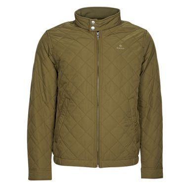 Giubbotto Gant QUILTED WINDCHEATER Kaki per uomo, elegante e caldo, perfetto per la stagione autunnale e invernale. Realizzato in tessuto imbottito per una protezione ottimale dal vento, ideale per outfit casual e urbani. Acquista ora il tuo giubbotto Gant per un comfort senza compromessi. Giubbotti Uomo Gant di alta qualità disponibili online.