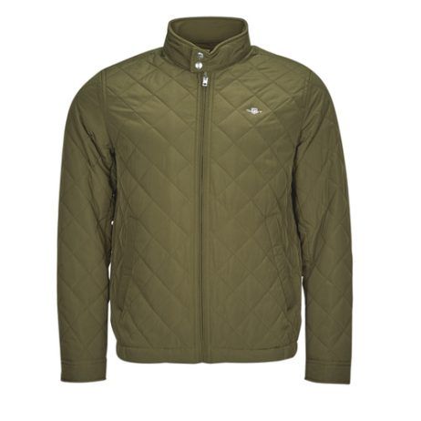 Giubbotto uomo Gant QUILTED WINDCHEATER Kaki, elegante e leggero, ideale per le mezze stagioni. Questo giubbotto offre comfort e stile, perfetto per outfit casual e sportiveggianti. Acquista ora il Gant Giubbotto QUILTED WINDCHEATER Kaki per un look alla moda e un'ottima protezione dal vento.