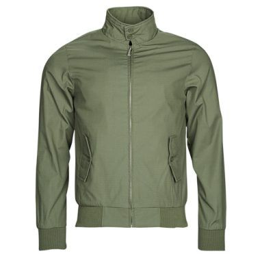 Giubbotto Harrington RIPSTOP JACKET RECYCLED di colore Kaki, ideale per uomini che cercano stile e sostenibilità. Realizzato in tessuto riciclato, questo giubbotto combina praticità e moda. Perfetto per l'abbigliamento casual, adatto per ogni stagione. Scopri il comfort e la versatilità dei giubbotti uomo con il Harrington Giubbotto RIPSTOP, un must-have nel tuo guardaroba.