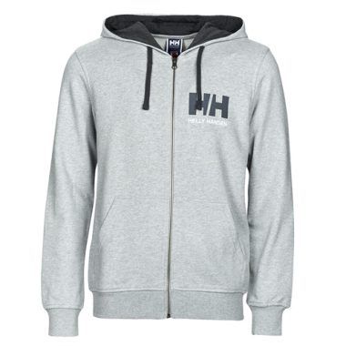 Giubbotto uomo Helly Hansen HH LOGO FULL ZIP HOODIE grigio, ideale per un look casual e sportivo. Realizzato con materiali di alta qualità, offre comfort e stile. Perfetto per l'outdoor e le attività quotidiane. Acquista ora il tuo giubbotti uomo Helly Hansen per un'eleganza senza tempo.