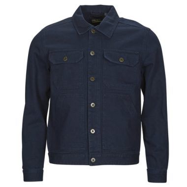 Giubbotto Lyle & Scott TRUCKER JACKET Marine per uomo, stile casual e moderno, perfetto per l'inverno. Realizzato con materiali di alta qualità, offre comfort e resistenza. Ideale per abbinamenti versatili, questo giubbotto è un must-have per ogni guardaroba maschile. Scopri il look trendy con i nostri giubbotti uomo Lyle & Scott.