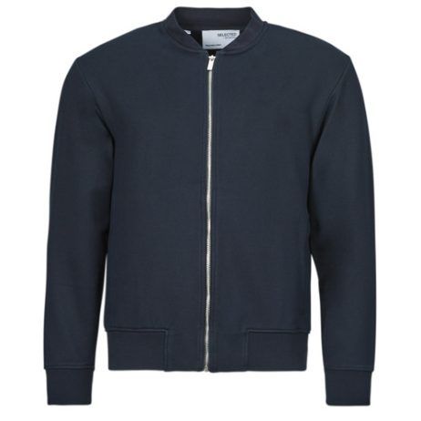 Giubbotto uomo Selected SLHMACK SWEAT BOMBER in color marine, un capo d'abbigliamento versatile e alla moda. Realizzato con materiali di alta qualità, questo bomber offre un'ottima vestibilità e comfort. Ideale per il tempo libero e abbinabile con diversi stili, è perfetto per ogni stagione. Scegli il Selected Giubbotto SLHMACK per un look chic e contemporaneo.
