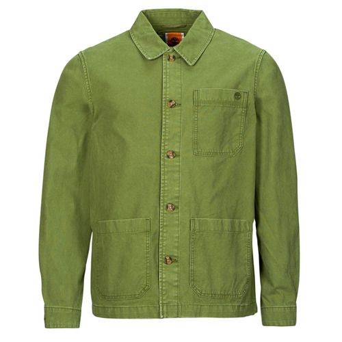 Giubbotto uomo Timberland Washed Canvas Chore Jacket Kaki, elegante e resistente, perfetto per ogni occasione. Questo giubbotto è realizzato in canvas lavato, offre comfort e stile per i look casual. Ideale per le stagioni più fresche, combina praticità e design moderno. Scopri il massimo nel mondo dei giubbotti uomo con Timberland.