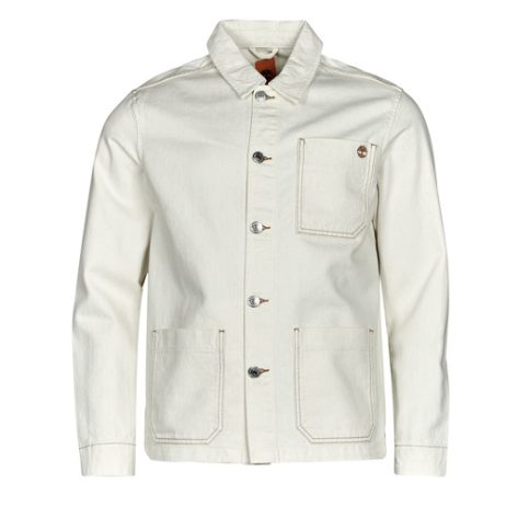 Jaqueta Timberland Work For The Future Algodao Canhamo Jaqueta Jeans Chore Jaquetas Masculinas Brancas 172.95