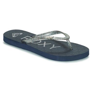 Infradito bambina ragazza Roxy RG VIVA SPARKLE Blu, elegante e brillante, perfette per le giornate estive. Queste infradito offrono comfort e stile, ideali per il tempo libero e le vacanze al mare. Acquista ora il modello Roxy per un look alla moda e divertente!