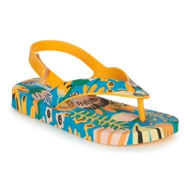 Infradito per bambini e ragazzi Melissa MINI MELISSA IPANEMA di colore giallo, perfette per l'estate. Realizzate con materiali di alta qualità, queste infradito sono comode, trendy e facili da indossare. Ideali per il mare e per le attività all'aperto, aggiungono un tocco di stile a ogni outfit estivo. Scegli le infradito Melissa per un look vivace e alla moda per i più piccoli.