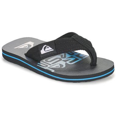 Infradito per bambini Quiksilver MOLOKAI LAYBACK YOUTH color nero, perfette per la stagione estiva e ideali per la spiaggia o il tempo libero. Design elegante e resistente, garantiscono comfort e stile per i ragazzi. Acquista ora il tuo paio di infradito Quiksilver per il massimo del relax estivo!