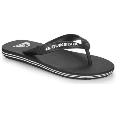 Infradito per bambini Quiksilver MOLOKAI YOUTH in nero, ideali per l'estate e il mare. Perfette per un look casual e sportivo, queste infradito offrono comfort e stile per i più giovani. Acquista ora le Quiksilver Infradito bambino ragazzo MOLOKAI YOUTH Nero per un'estate all'insegna del divertimento!