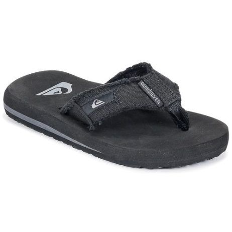 Infradito Quiksilver per bambini ragazzi MONKEY ABYSS YT B SNDL XKKC in colore nero. Comode e stilose, queste infradito sono ideali per le vacanze estive, il mare e le giornate al sole. Perfette da abbinare a qualsiasi outfit estivo, offrono comfort e qualità Quiksilver. Acquista ora le tue infradito Quiksilver MONKEY ABYSS per un look alla moda e pratico.