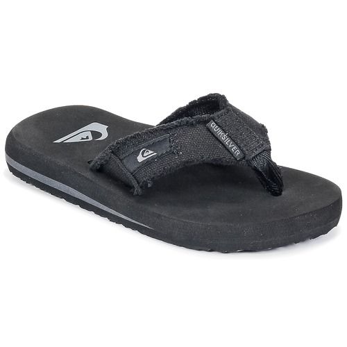 Infradito Quiksilver per bambini ragazzi MONKEY ABYSS YT B SNDL XKKC in colore nero. Comode e stilose, queste infradito sono ideali per le vacanze estive, il mare e le giornate al sole. Perfette da abbinare a qualsiasi outfit estivo, offrono comfort e qualità Quiksilver. Acquista ora le tue infradito Quiksilver MONKEY ABYSS per un look alla moda e pratico.