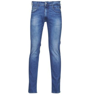 Jeans Slim uomo Replay ELIA blu, modello elegante e alla moda, realizzati in tessuto di alta qualità per un comfort ottimale. Ideali per look versatili, perfetti per ogni occasione. Scopri il tuo stile con i jeans Replay ELIA, un must-have nel tuo guardaroba.