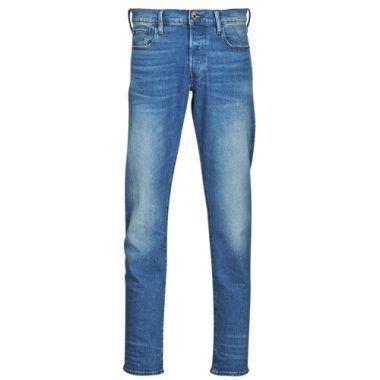 Jeans Tapered Uomo G-Star Raw 3301 REGULAR TAPERED in blu, realizzati con materiali di alta qualità per garantire comfort e stile. Questo modello presenta una vestibilità regular tapered ideale per un look moderno e casual. Perfetti per ogni occasione, questi jeans G-Star Raw sono un must-have per il guardaroba maschile. Acquista ora per aggiungere un tocco di eleganza e versatilità al tuo outfit!