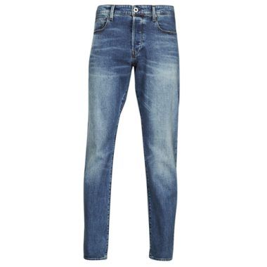 Jeans Tapered Uomo G-Star Raw 3301 straight tapered Blu, eleganti e alla moda, perfetti per un look casual e versatile. Realizzati con materiali di alta qualità, questi jeans offrono comfort e stile. Scopri il comfort dei jeans G-Star Raw, ideali per ogni occasione.