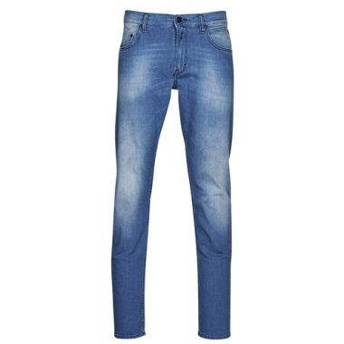 Jeans Tapered Uomo Replay MICKY M Blu, perfetti per un look casual e alla moda. Realizzati con materiali di alta qualità, offrono comfort e stile. Acquista ora i Replay MICKY M Blu per un outfit trendy e versatile.