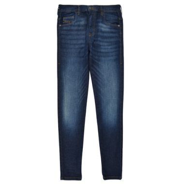 Jeans skinny ragazza Diesel D-SLANDY HIGH Blu, moda giovanile, denim di alta qualità, fashion, tendenze 2024, jeans aderenti, stile casual, comfort e vestibilità perfetta. Acquista i migliori jeans Diesel per un look trendy e moderno.