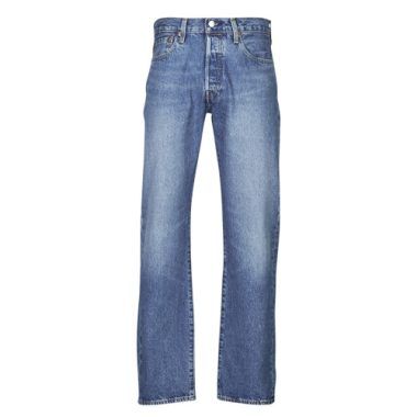 Jeans uomo Levis 501® LEVI'S ORIGINAL Blu, ideali per uno stile casual e versatile. Realizzati in cotone di alta qualità, questi jeans offrono comfort e durata nel tempo. Il design classico e l'iconica vestibilità offrono un look senza tempo, perfetto per ogni occasione. Acquista ora i tuoi Levis 501® e fai un passo verso il tuo guardaroba ideale!