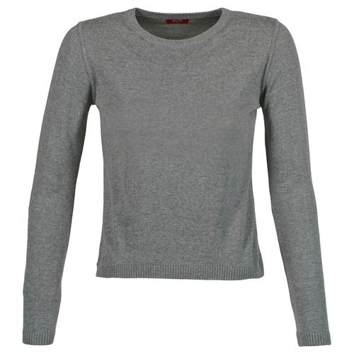 Maglione donna BOTD ECORTA grigio, elegante e versatile, ideale per un look casual e alla moda. Realizzato in morbido materiale, perfetto per la stagione invernale. Aggiungi un tocco di stile al tuo guardaroba con questo maglione alla moda.