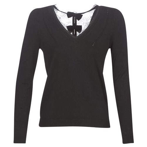 Maglione Donna Naf Naf MITOU LONG NEW Nero, elegante e trendy, ideale per outfit casual e invernali, con design lungo e comfort eccezionale. Perfetto per ogni occasione, da abbinare a jeans o leggings. Acquista ora per un look sofisticato e alla moda!