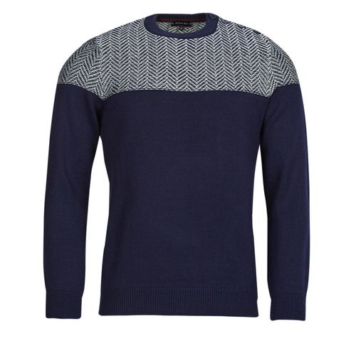 "Maglione uomo Armor Lux PULL MARIN FANTAISIE in blu marino, realizzato in morbido cotone di alta qualità. Questo elegante pullover è perfetto per l'abbigliamento casual e offre un comfort eccezionale, ideale per la stagione fredda. Scopri lo stile classico e raffinato di Armor Lux, perfetto per completare il tuo guardaroba maschile."