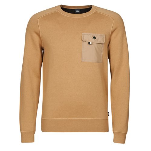 Maglione BOSS Lomarko Beige per uomo, elegante e alla moda, realizzato con materiali di alta qualità. Perfetto per l'abbigliamento casual e professionale, questo maglione garantisce comfort e stile in ogni occasione. Disponibile in diverse taglie, è un must-have per ogni guardaroba maschile.