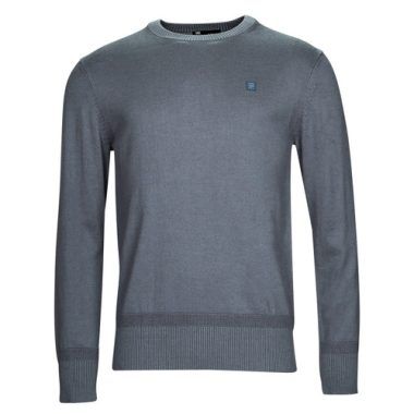 Maglione Uomo G-Star Raw Premium Core R Knit Grigio, design moderno e raffinato, realizzato in materiale di alta qualità per comfort e stile. Perfetto per look casual e informali, ideale per ogni stagione. Acquista ora per aggiungere un tocco di eleganza al tuo guardaroba!