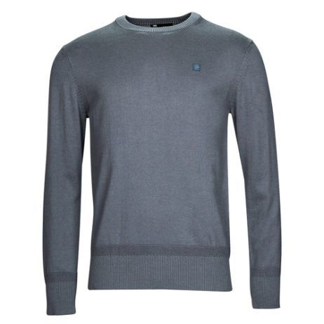 Maglione Uomo G-Star Raw Premium Core R Knit Grigio, design moderno e raffinato, realizzato in materiale di alta qualità per comfort e stile. Perfetto per look casual e informali, ideale per ogni stagione. Acquista ora per aggiungere un tocco di eleganza al tuo guardaroba!