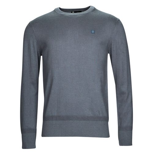Maglione Uomo G-Star Raw Premium Core R Knit Grigio, design moderno e raffinato, realizzato in materiale di alta qualità per comfort e stile. Perfetto per look casual e informali, ideale per ogni stagione. Acquista ora per aggiungere un tocco di eleganza al tuo guardaroba!