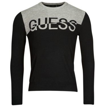 Maglione uomo Guess ALEX LS CN LOGO SWEATER Nero, elegante e versatile. Realizzato in tessuto di alta qualità, ideale per ogni occasione. Design moderno con logo Guess, perfetto per completare look casual e sofisticati. Disponibile in diverse taglie. Acquista ora il tuo maglione Guess per un inverno alla moda!