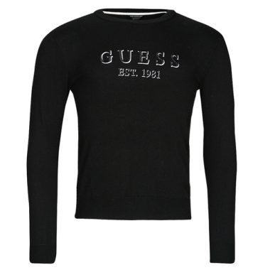Maglione Uomo Guess OWEN Nero, elegante e versatile, realizzato in morbido cotone per un comfort ottimale. Perfetto per ogni occasione, questo maglione combina stile e praticità. Acquista ora il maglione Guess OWEN Nero per un look alla moda e contemporaneo.