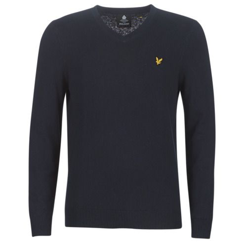 Maglione uomo Lyle & Scott KN401VC-Z273 Marine, elegante e versatile, in colore blu scuro. Tessuto morbido e confortevole, perfetto per ogni occasione. Ideale per colori autunnali e invernali, con logo distintivo Lyle & Scott. Acquista il tuo maglione Lyle & Scott KN401VC-Z273 Marine e aggiungi un tocco di stile al tuo guardaroba.
